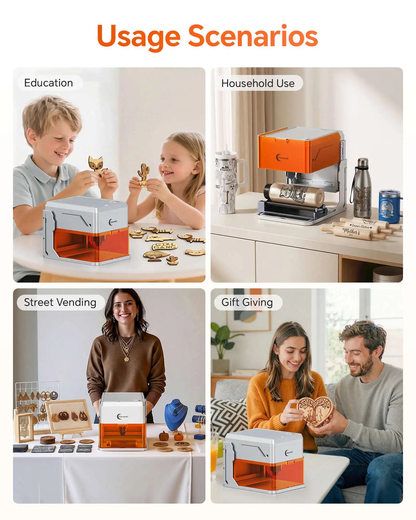 Elevate Your DIY Projects with Our High Precision 10W Desktop Laser Engraver - Perfect for Wood & Leather Cutting and Engraving!