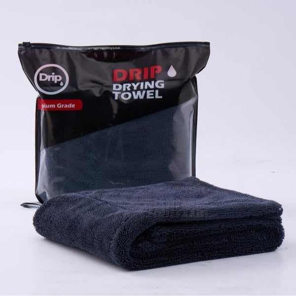 Main image for Drip Premium Microfiber Drying Towel turns drying from a chore into that last satisfying step, giving you clean, streak free panels without juggling multiple, “