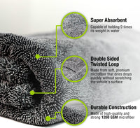 Mega Microfiber Car Drying Towel™